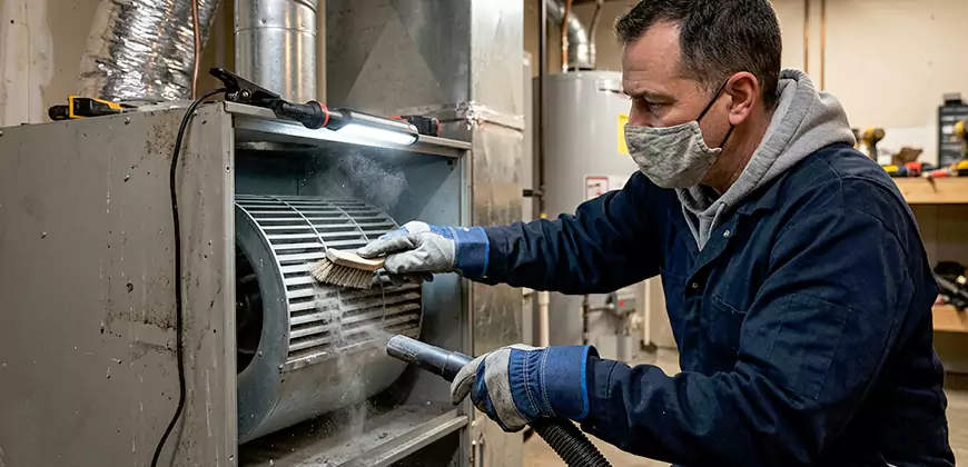 Commercial Vent Decontamination in High Point