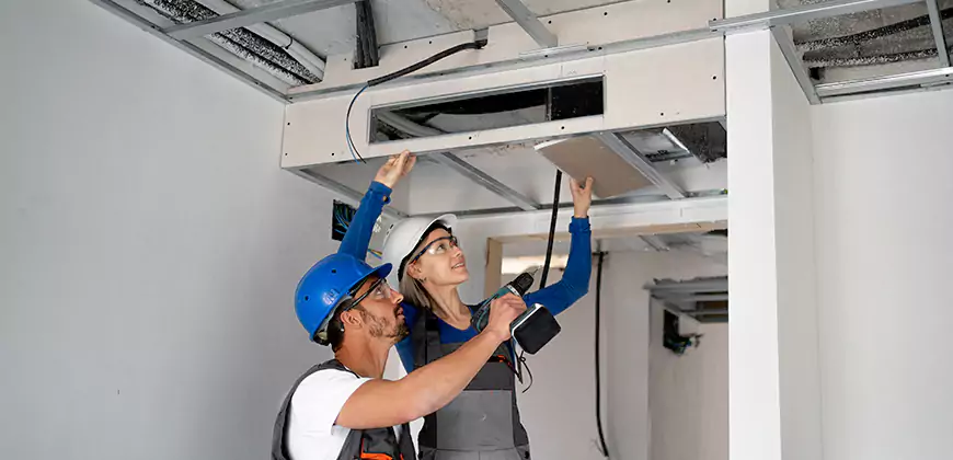 Duct Insulation and Condensation Repair in High Point