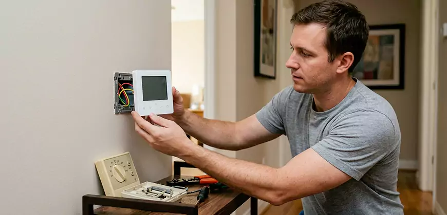 Heat Pump Thermostat Configuration in High Point